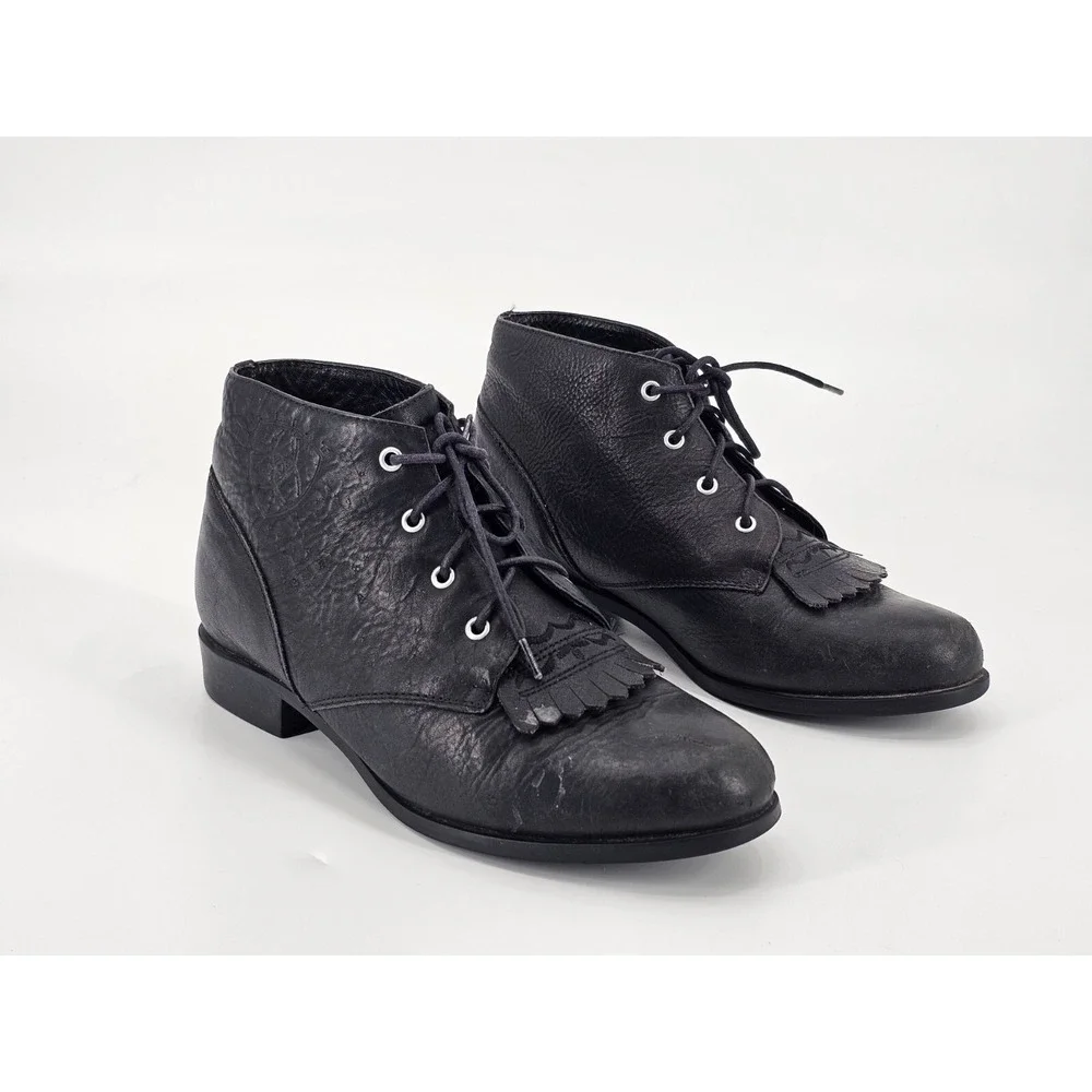Ariat Black Equestrian Riding Boots ATS Equipt Advanced Torque Women's‎ Sz 5.5